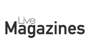 live magazine black logo