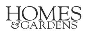 thinner image - home and gardens black logo