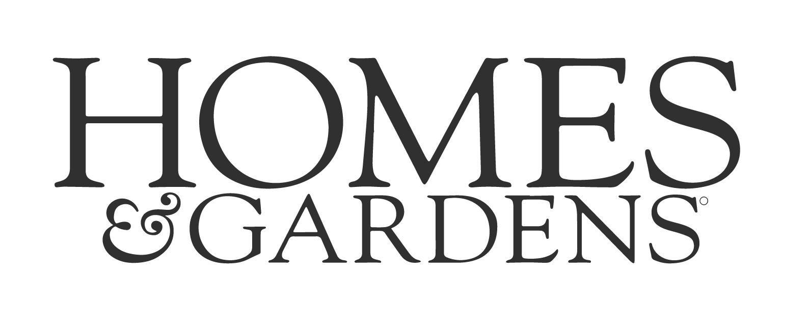 thinner image - home and gardens black logo