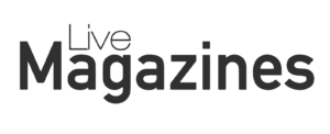 thinner image - live magazine black logo