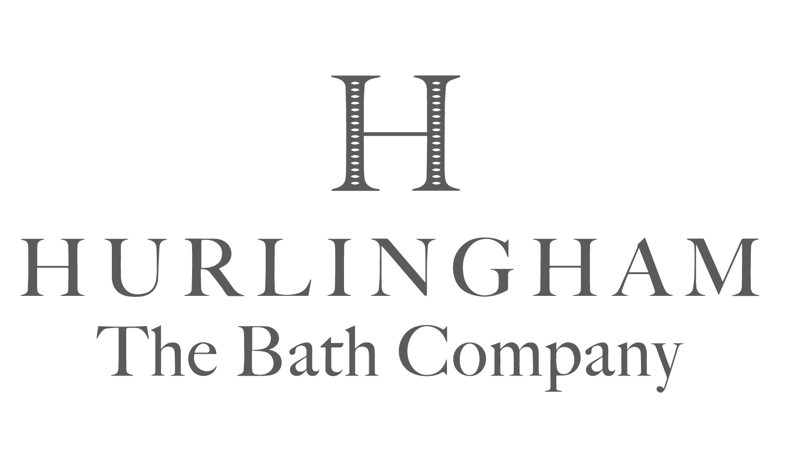 hurlingham bathrooms logo grey