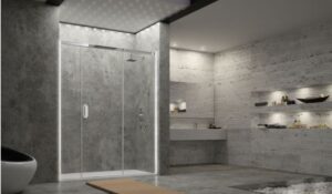 Merlyn Arysto Ten 3 Panel Sliding Door in Recess​ 1