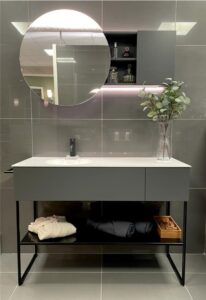Burgbad Coco Vanity Unit and Mirror Cabinet 3
