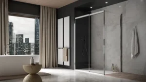Seal Skin Acqua 5000 1000x1000 Shower Enclosure – Black